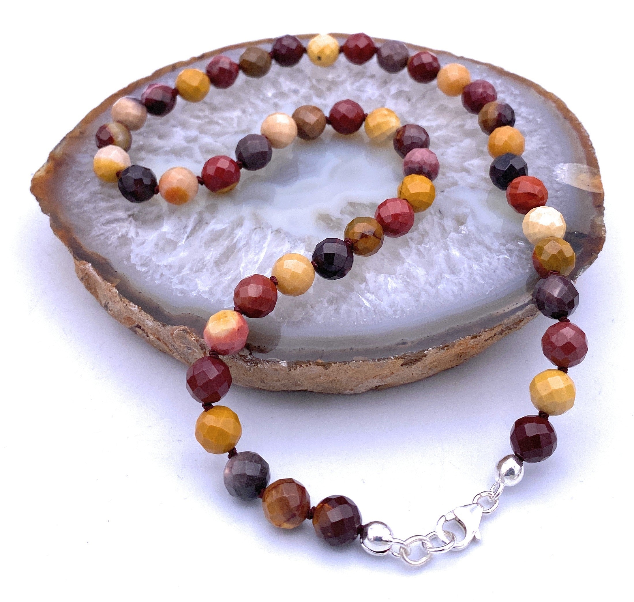 Mookait Kugel Halskette 8mm