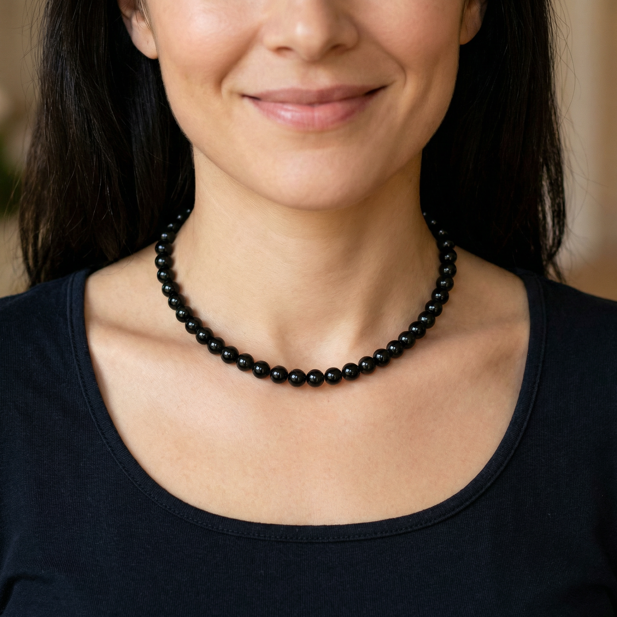 Onyx Halskette