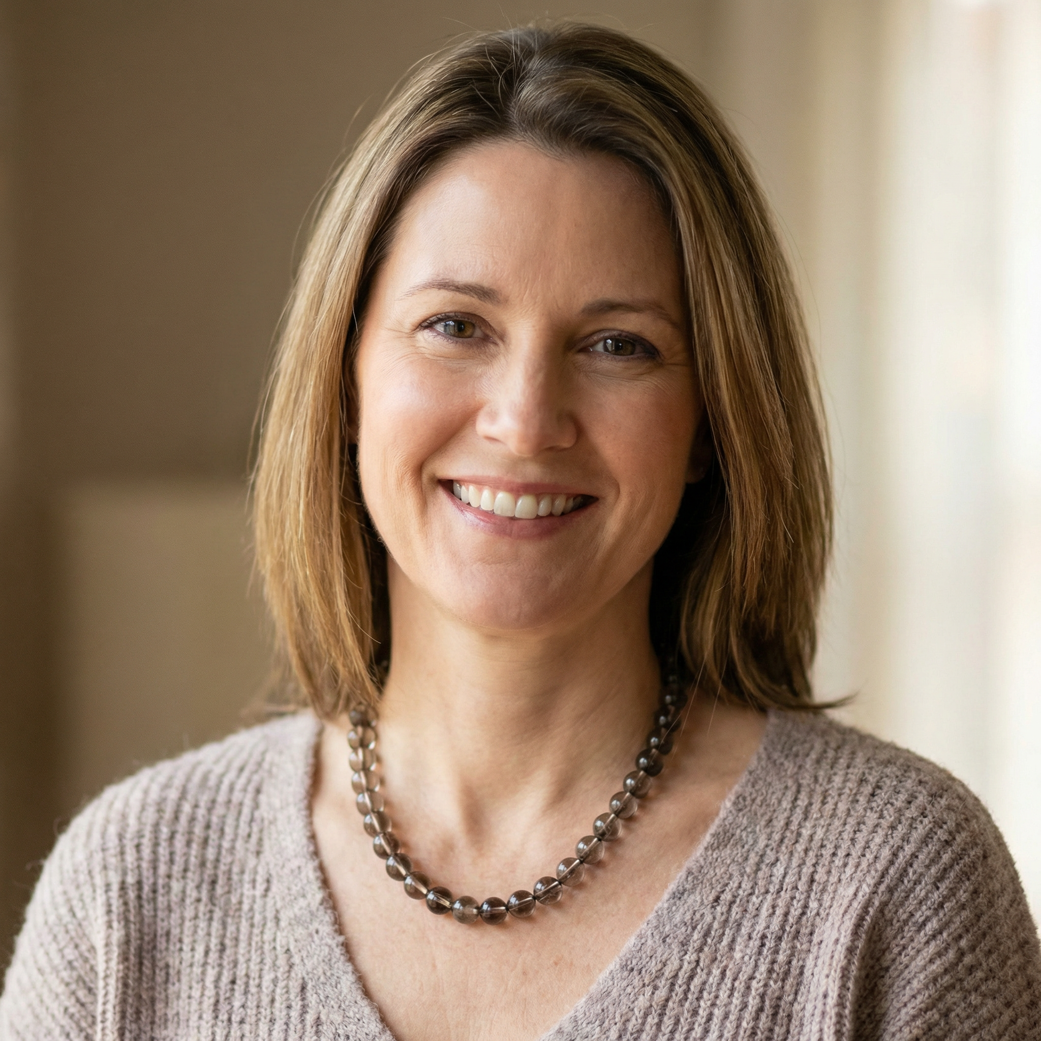 Rauchquarz Kugel Halskette 8mm