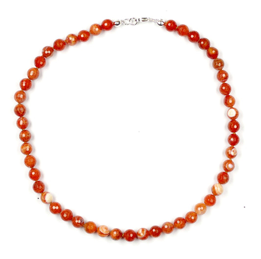 Feuer-Achat-Kette-7009H