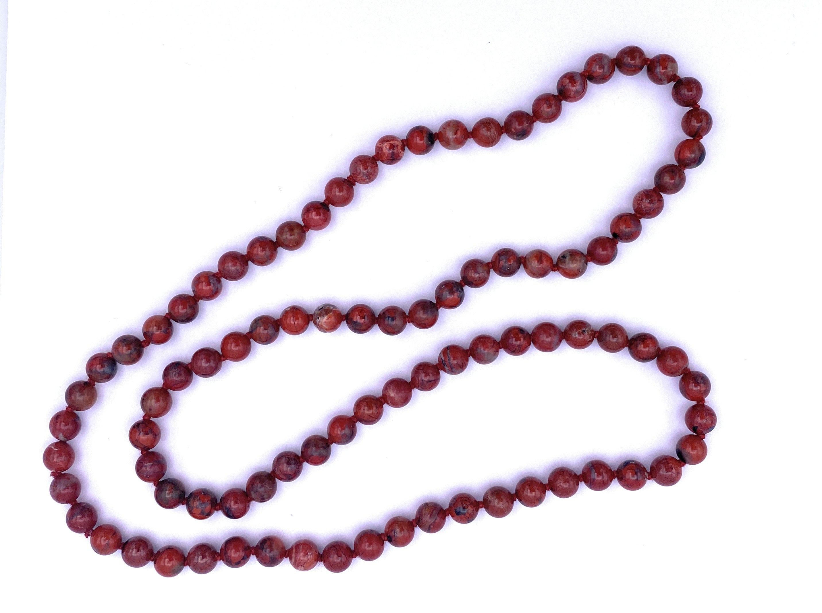 Breckzien-Jaspis Halskette