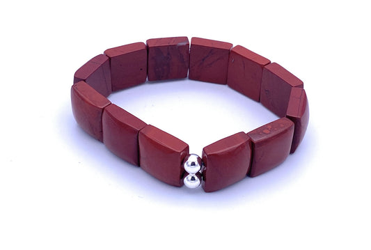 Jaspis rot Armband
