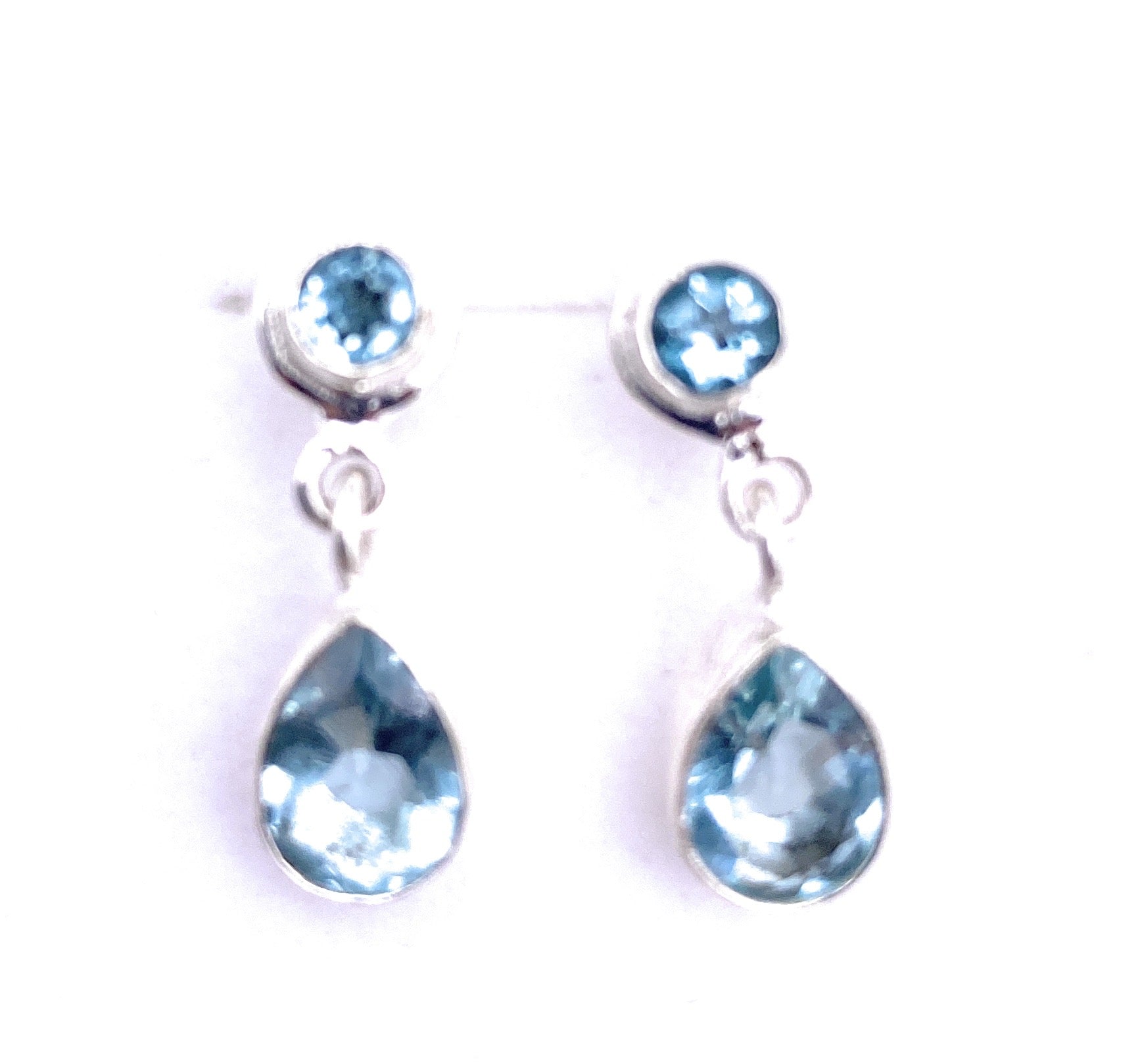 Aquamarin Ohrstecker