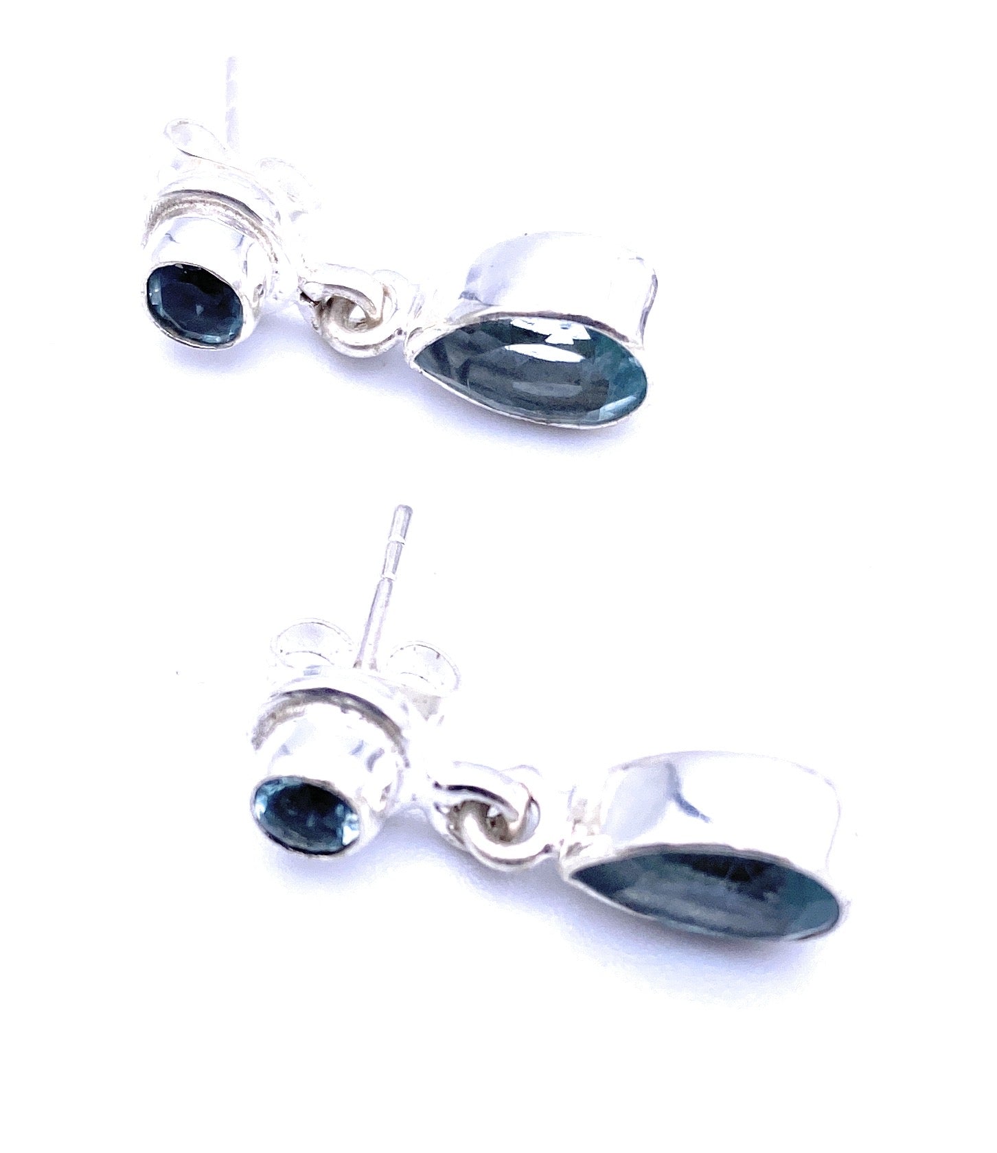 Aquamarin Ohrstecker