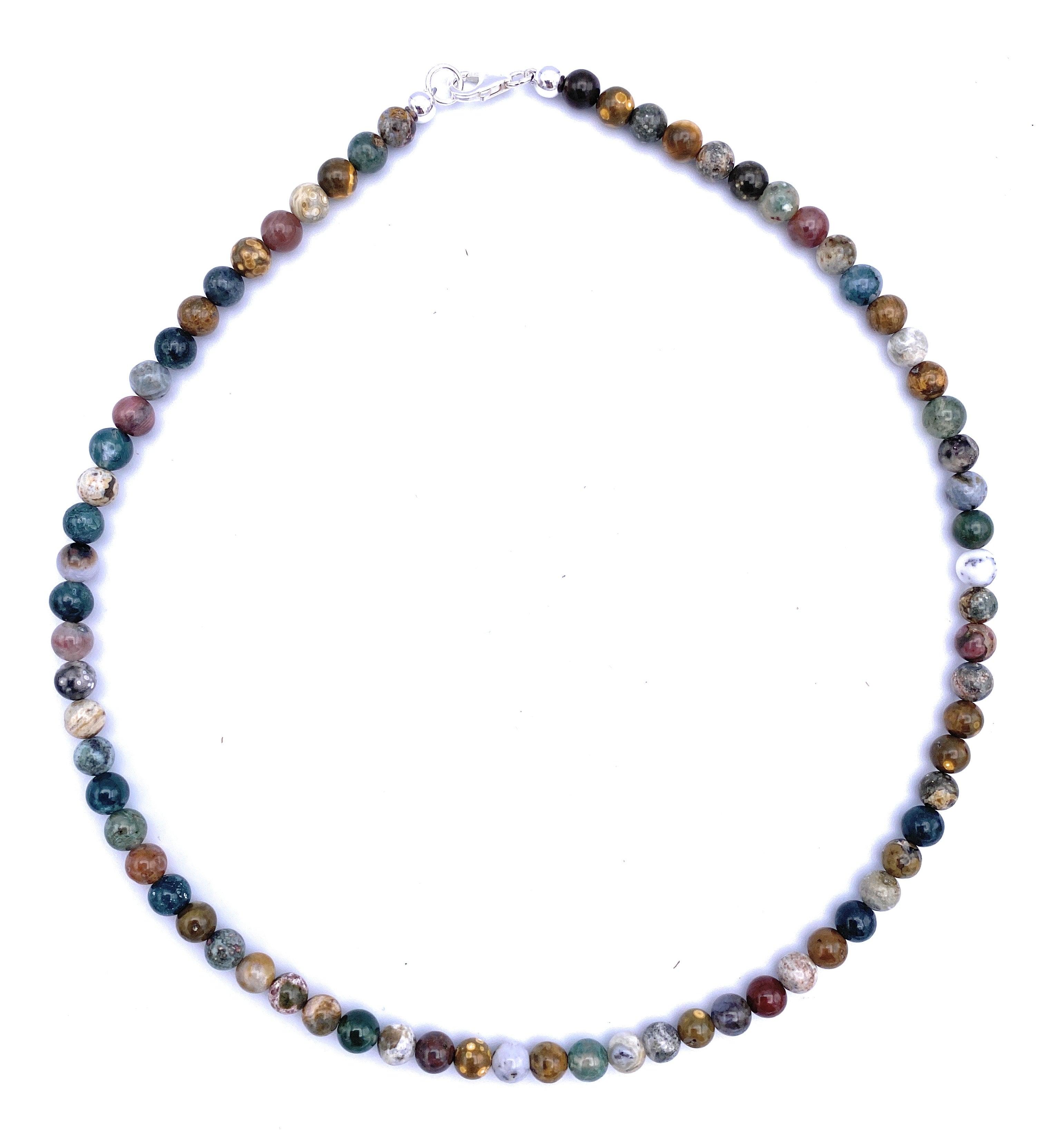 Ozean-Jaspis Halskette