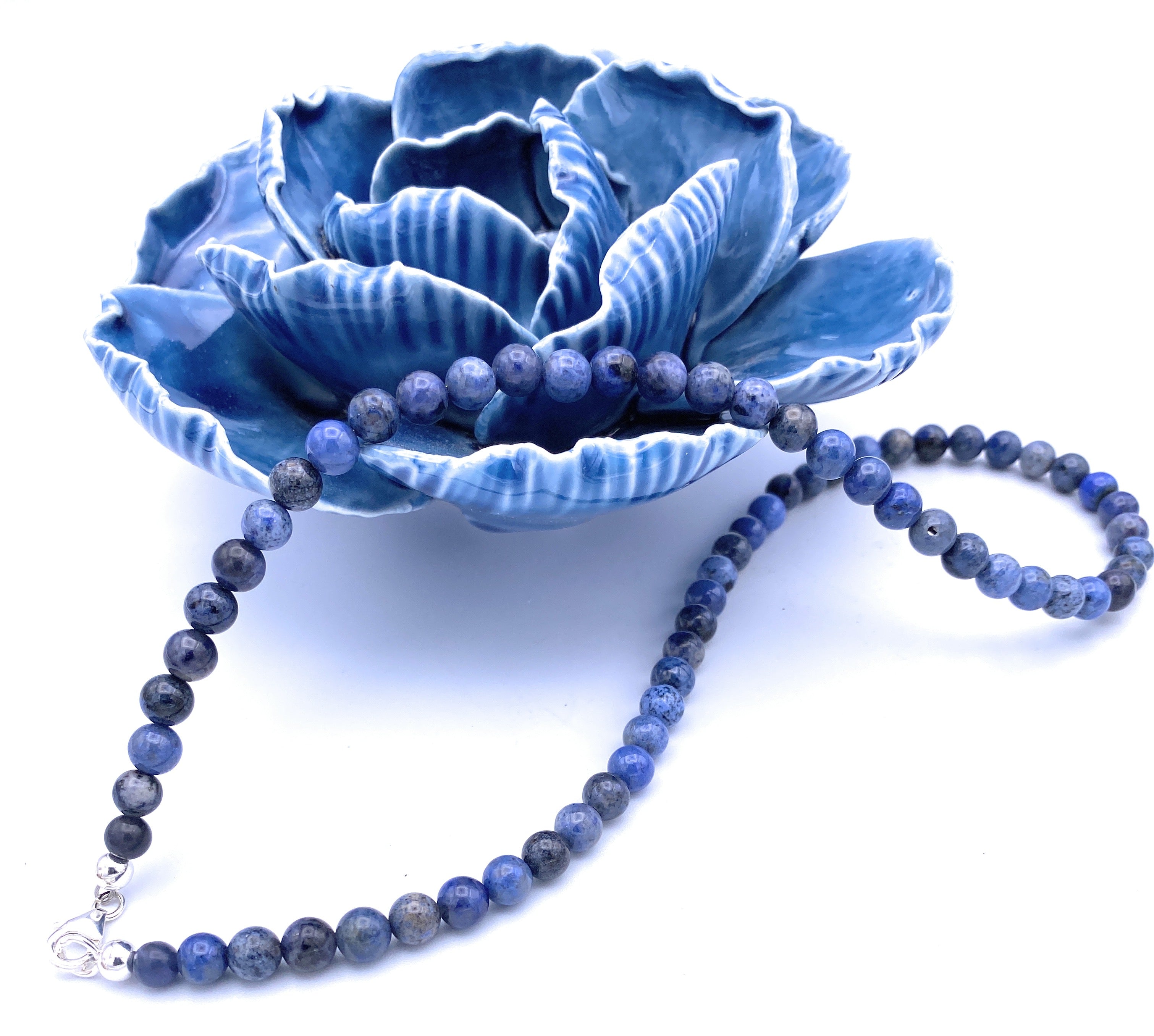 Dumortierit Halskette