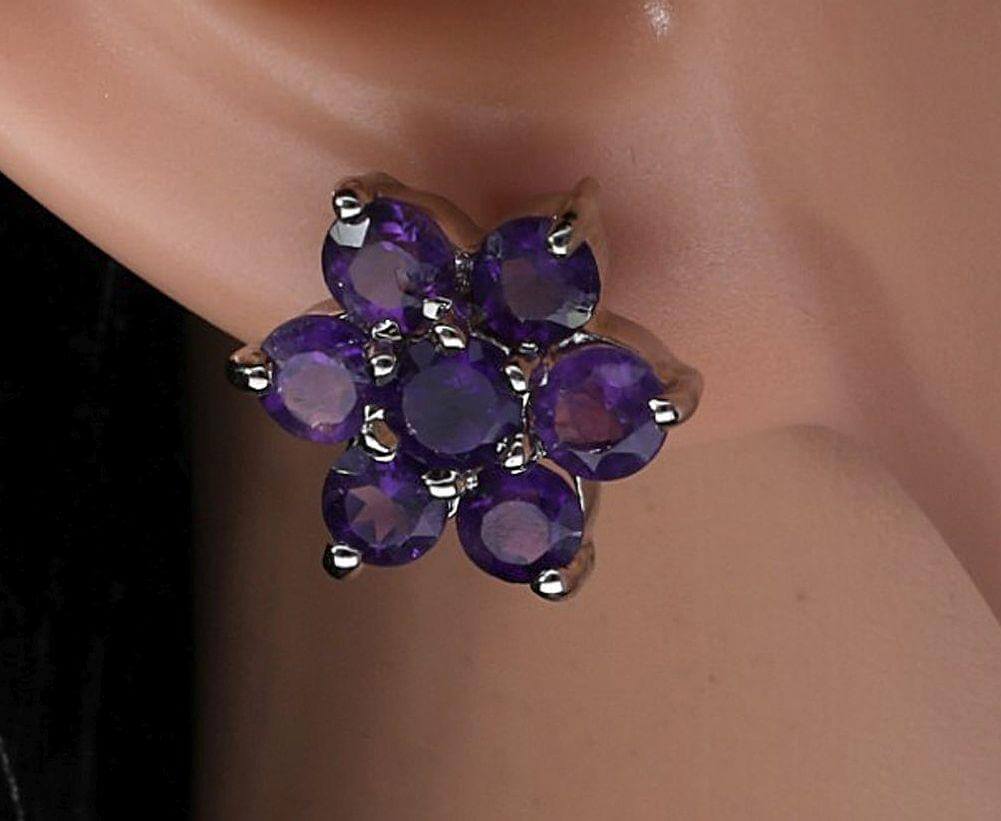 Ohrstecker-Amethyst-Blume-fac-1-2101