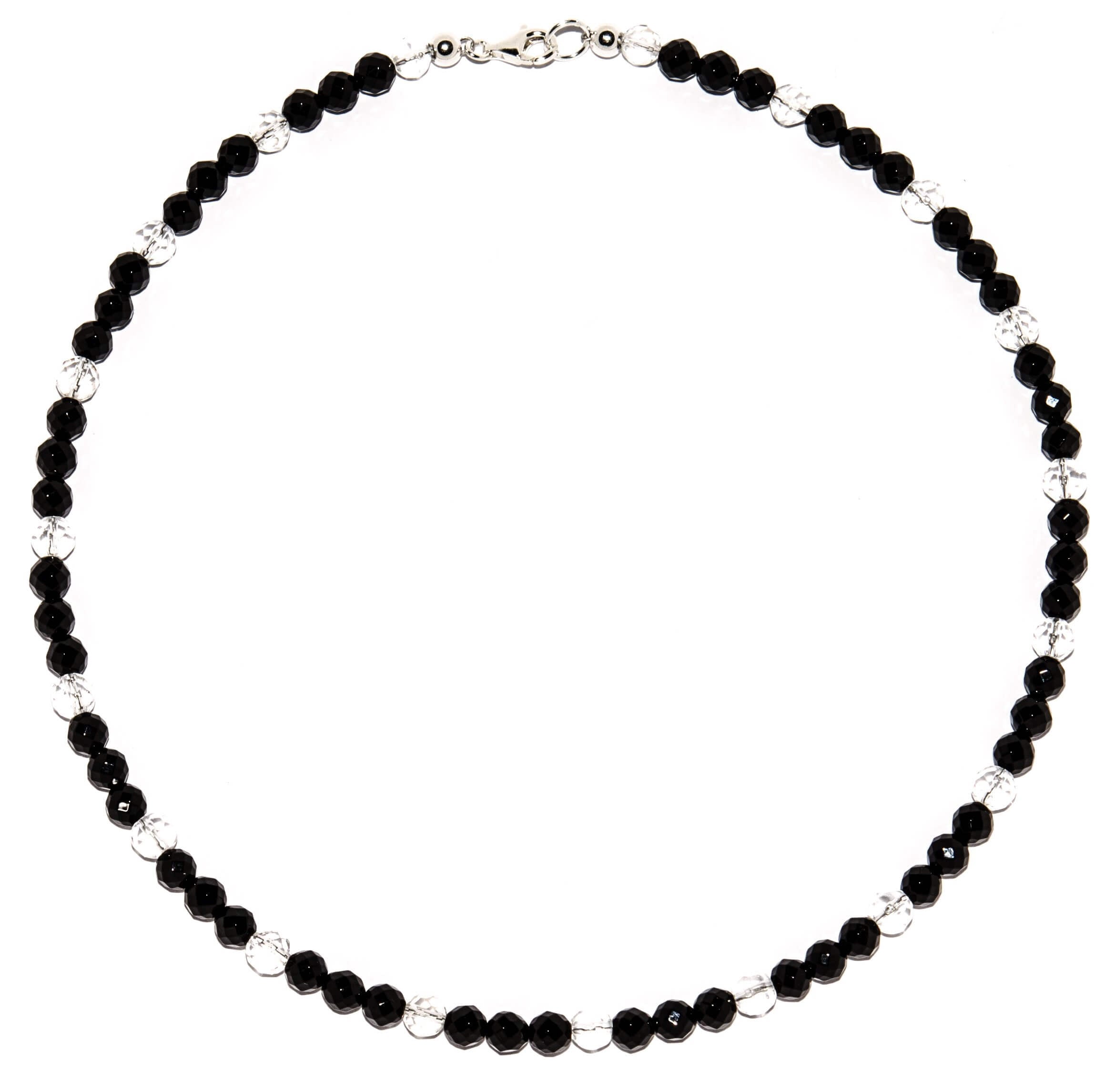 Onyx-Halskette-mit-Bergkristall-rund