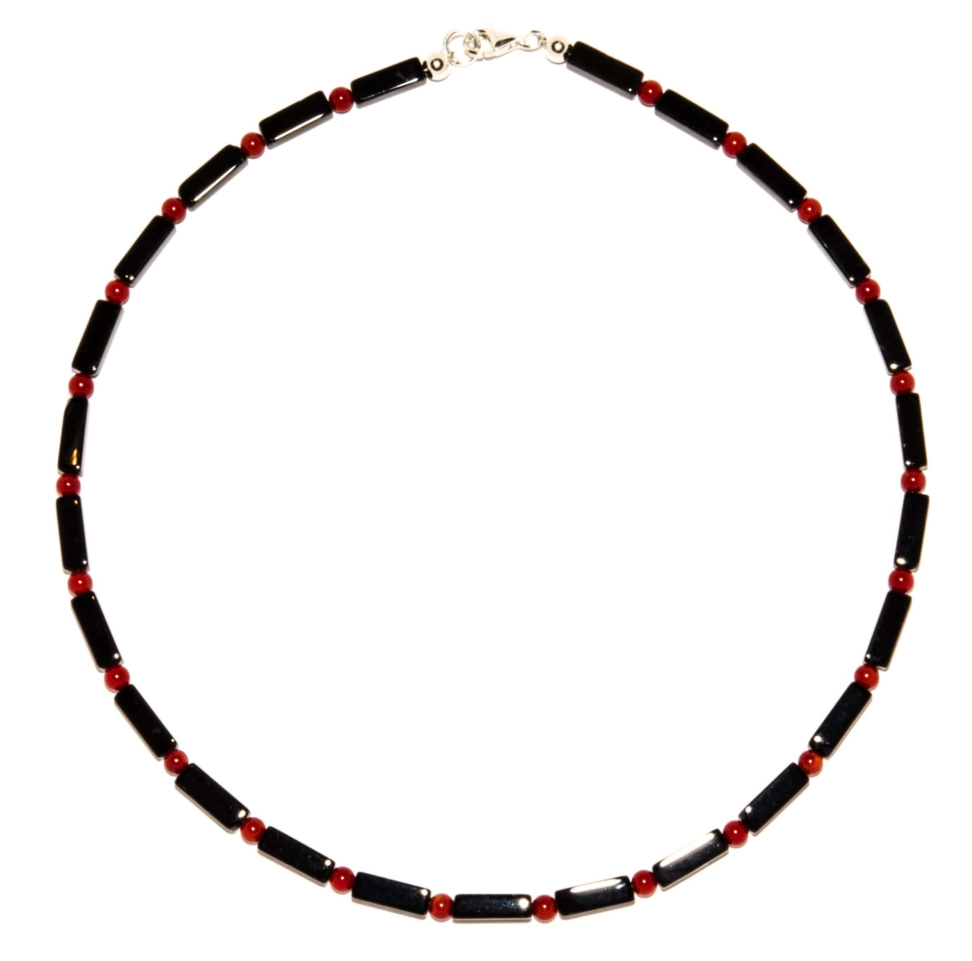 Onyx-Kette-mit-Koralle-1190