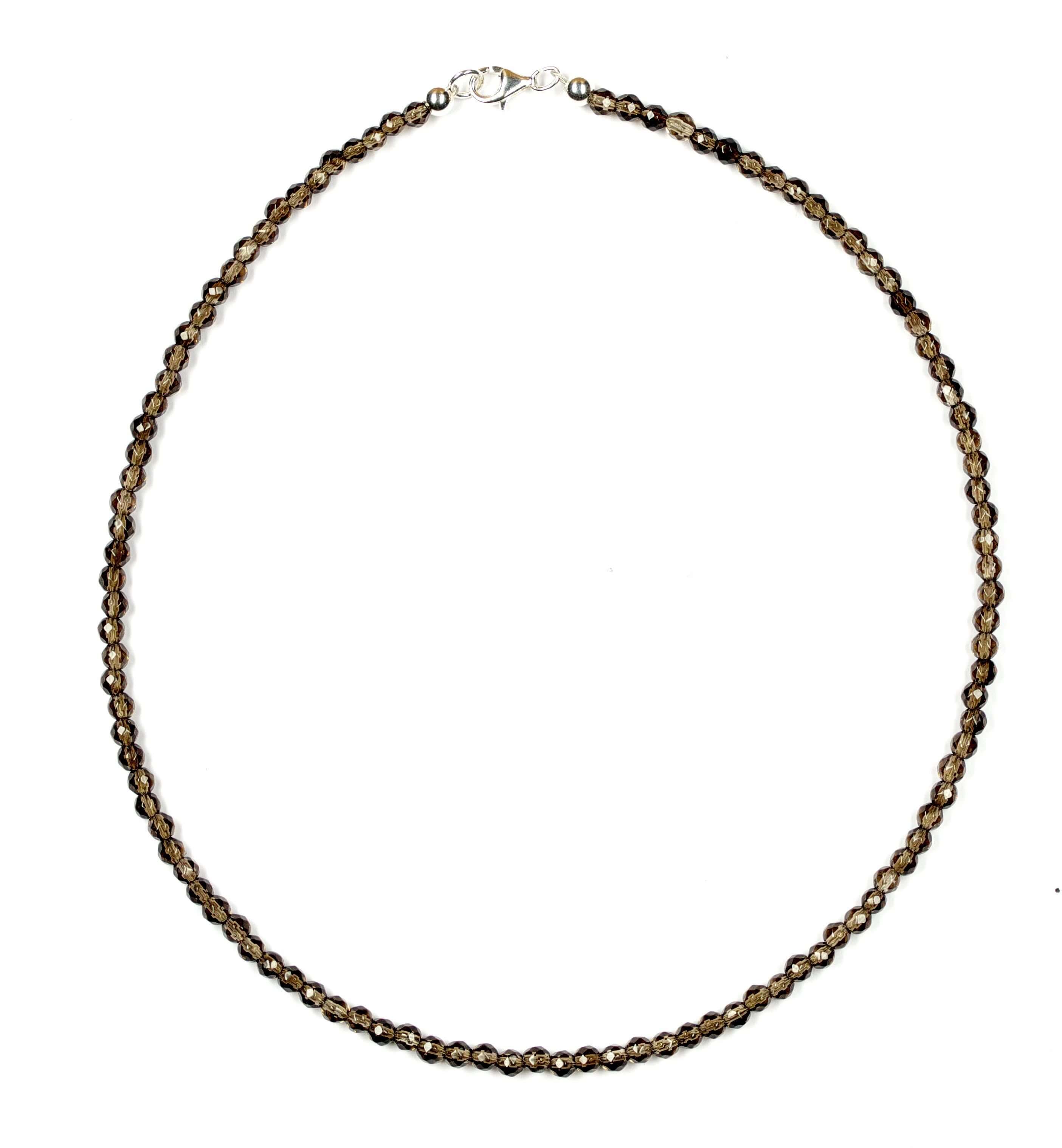 Rauchquarz-Kette-7057H